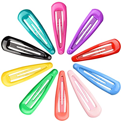 Snap Hair Clips, 2 Inch, 30 Pcs, 10 Assorted Colors image 4