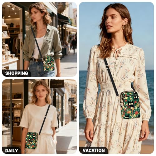 Image of YINHEXI Small Crossbody Bags for Women, Mini Cell Phone Wallet Purse, Shoulder Bag for Women and Men