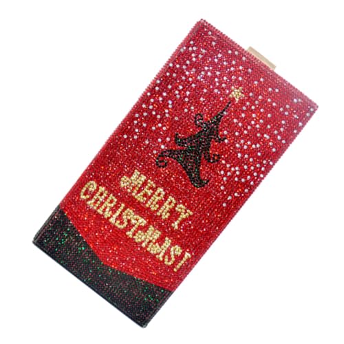 WOFASHPURET Borsa Tracolla da Donna con Pochette Cerimonia Elegante Spalla Singola Borsa Capiente e Fashion per Uso Quotidiano e Feste Natalizie