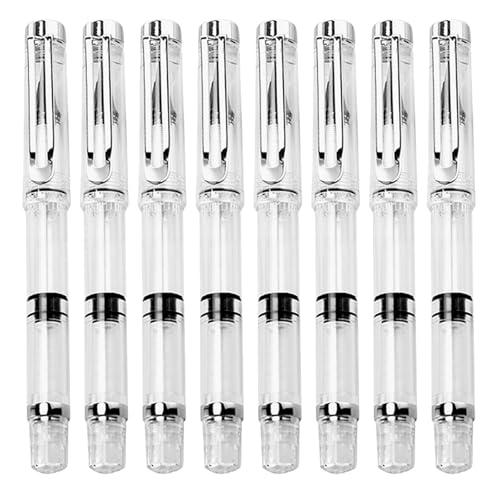 Stylo plume flexible calligraphie et croquis NUOBESTY lot de 8 stylos rechargeables dessin