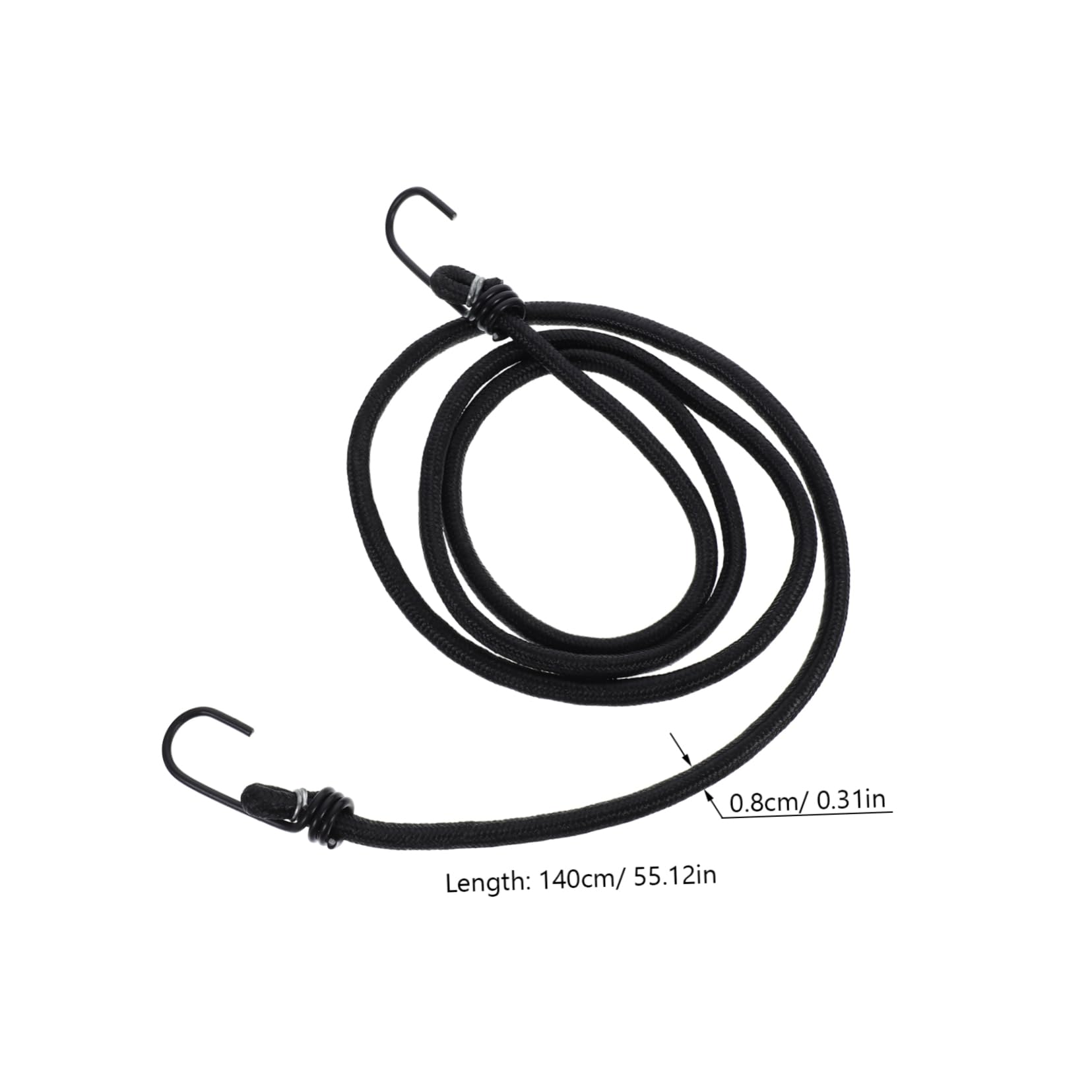 SUPVOX Heavy Duty Bungee Strap for Bike Rack Elastic Luggage Cord for Secure Bicycle Storage