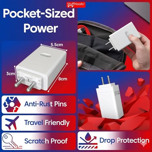 Image of Oneeplus Supervooc 100W Power Adapter-Ultra Fast Charger for Oneeplus, Fast Charger with USB to C Dash SUPERVOOC Cable for Oneeplus 12 /12r /11 /11R /10 /10R /9 /9R /Nord 4 / Ce4 / Ce3 / Ce4 Lite Other Devices