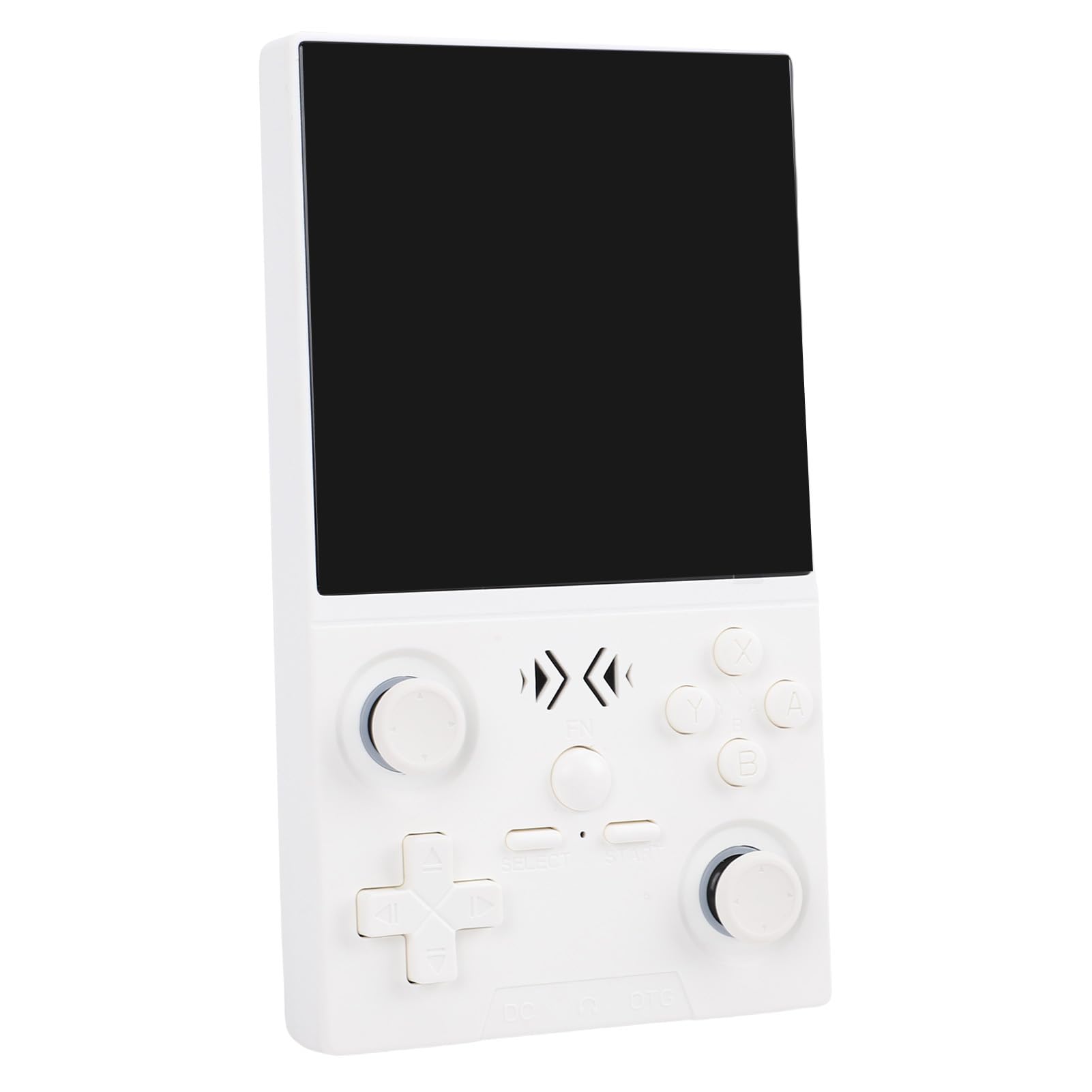 Naroote Console di Gioco Portatile, Console di Gioco con Schermo HD da 4 Pollici, di Emulazione di Open Source RK3326, Ideale per l'Emulazione di Giochi Multisistema (WHITE)