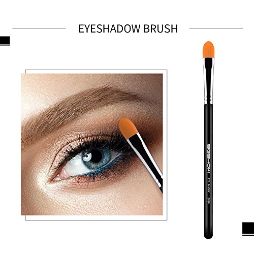 EIGSHOW Eyeshadow Primer Brush, Flat Concealer Brush, Professional Tools for Applying Cream, Blending, Liquid Shadows Eye Primer Base(E828) - Image 5