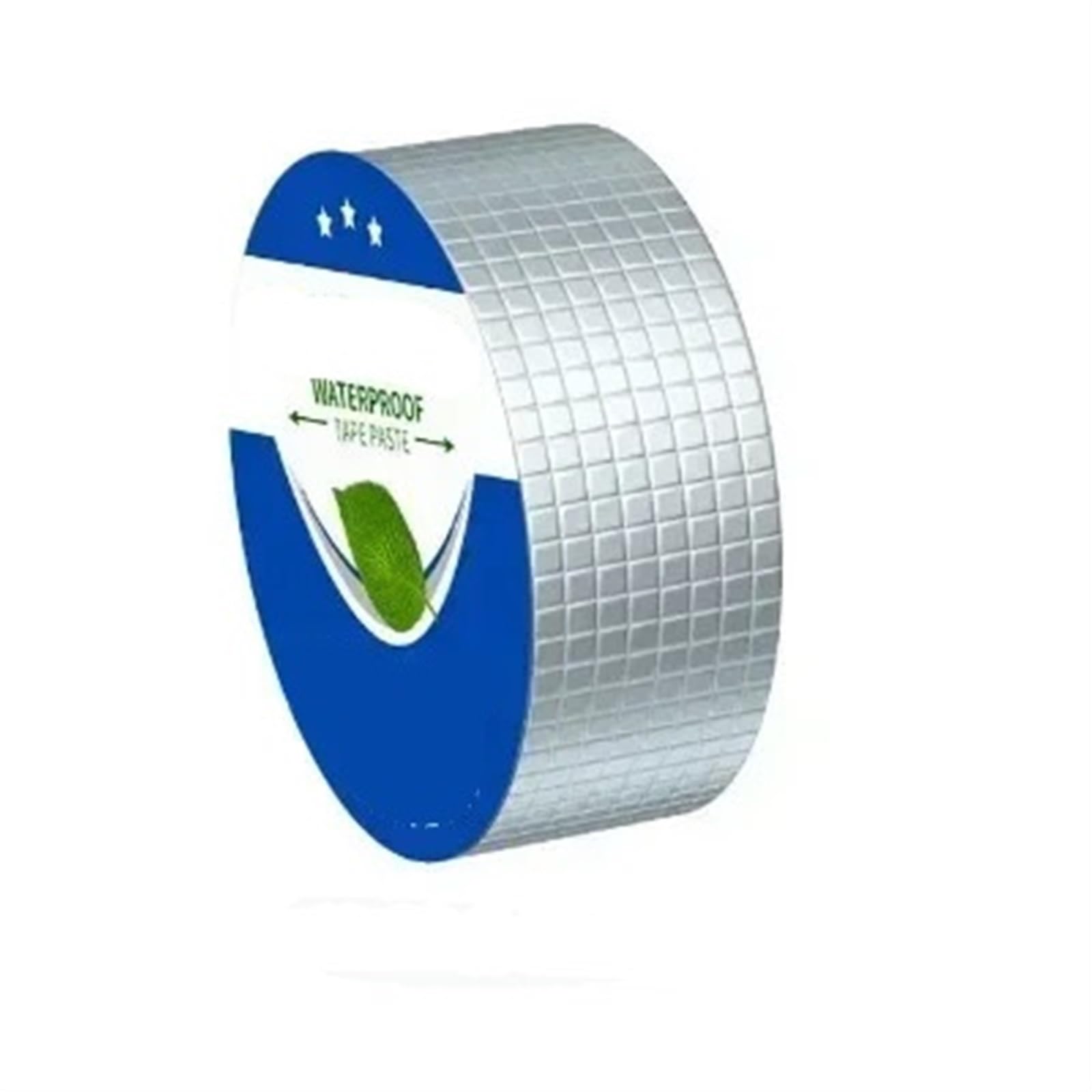 Butyl Band Aluminiumfolie, Butylband, Dach, wasserdicht, Spule, Farbe, Stahl, Fliesen, Rohr, Toilette, Rissreparatur, freiliegendes, selbstklebendes, wasserdichtes Klebeband(Color:20cm x 5 Meter)
