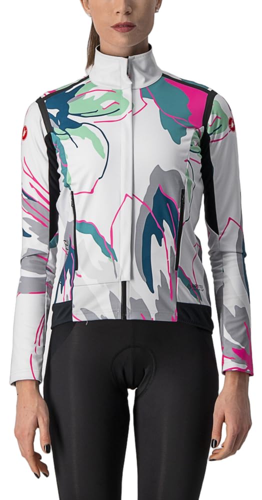 Castelli Perfetto Ros gore tex womens Jacket, Multi, Size M