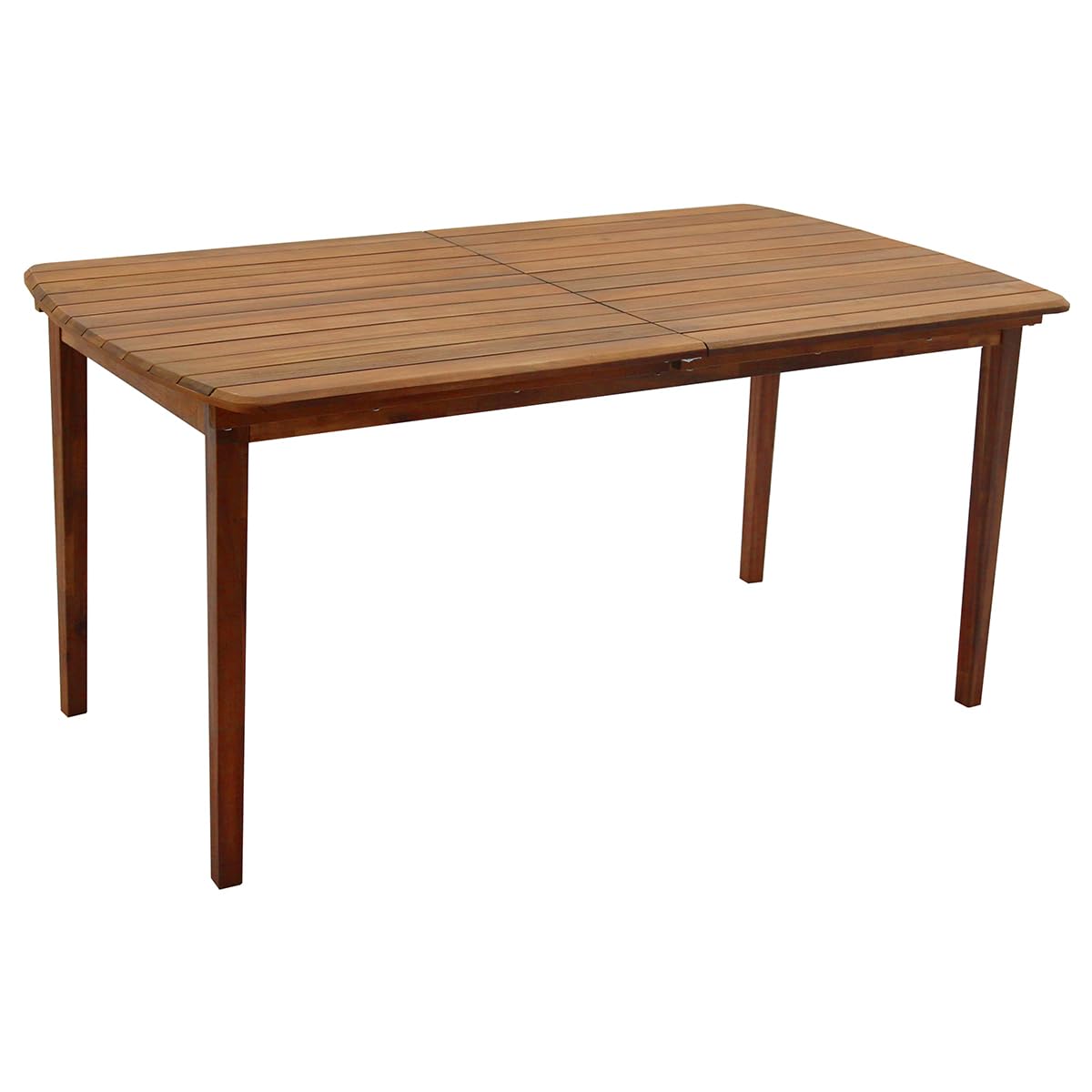 Miliboo Tavolo da giardino allungabile rettangolare in legno massiccio L160-210 cm CANOPEE