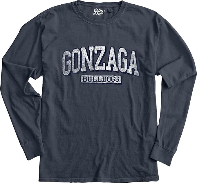 Blue 84 NCAA Unisex-Adult NCAA Officially Licensed Long Sleeve T-Shirt Team Color Dyed Ringspun Vintage - Image 3