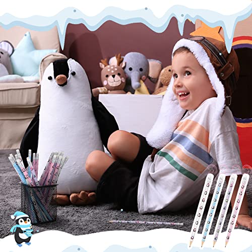 Set de 48 lápices perfumados con diseño de pingüino miniatura 3