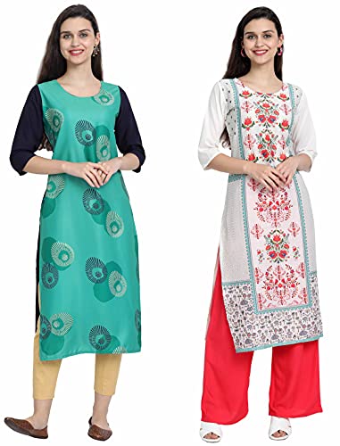 Image of Women's Crepe Regular Kurta