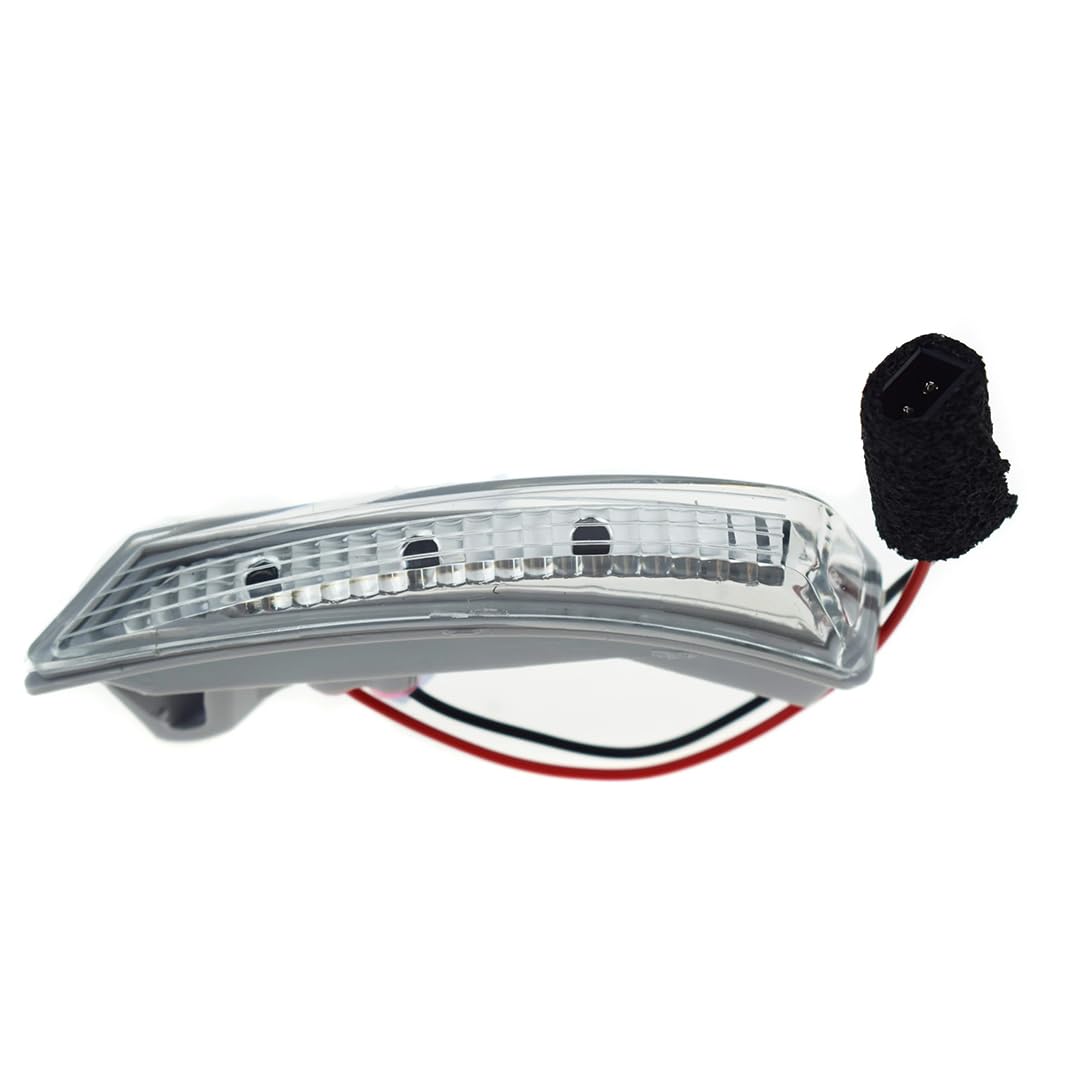 Rufutle Side Marker Lights for Chrysler Town Country Grand Voyager, for Dodge Grand Caravan Voyager 2008-2013, Side Mirror Marker Turn Signal Light