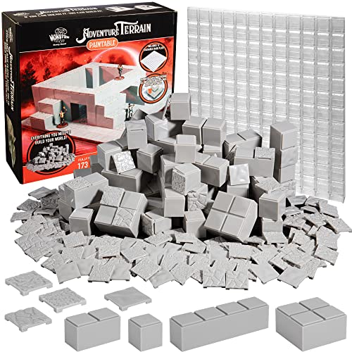 Monster Adventure Terrain 3D Interchangeable Builder Set (173pc)