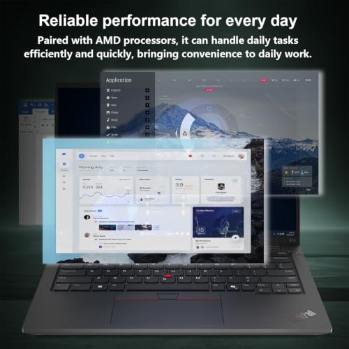 Image of Lenovo ThinkPad E14 Gen 6 14 inch FHD+ AMD Ryzen 5 7535U Business Laptop