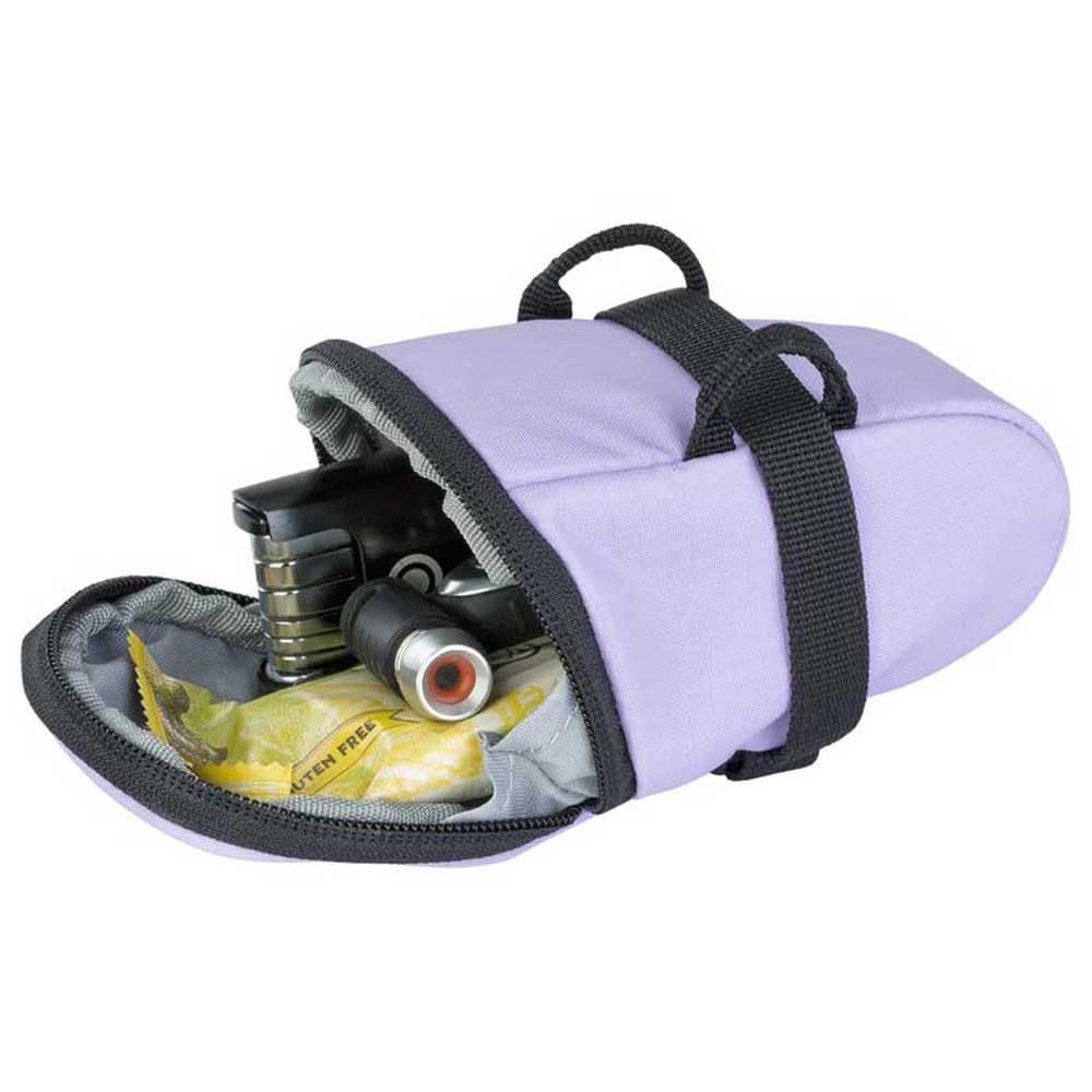 EVOC SEAT BAG Torba na siodło Torba na ramę zapewniająca dodatkowe miejsce do przechowywania na sztycy podsiodłowej (wyjątkowo lekka, szybka w montażu dzięki klamrom, odblaskowe logo)