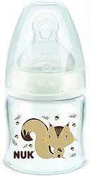 NUK Mamadeira Fc Newborn S1 - Neutral - Branco 90 Ml