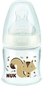 NUK Mamadeira Fc Newborn S1 - Neutral - Branco 90 Ml
