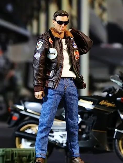 Amazon.co.jp: 1/12 トム・クルーズ ロゴ違い限定版＆MA1・バック 