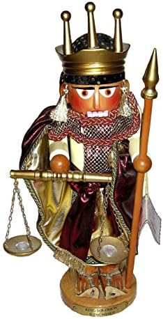 Retired Signed Karla SteinbachKing Solomon Biblical Nutcracker 4th in Series