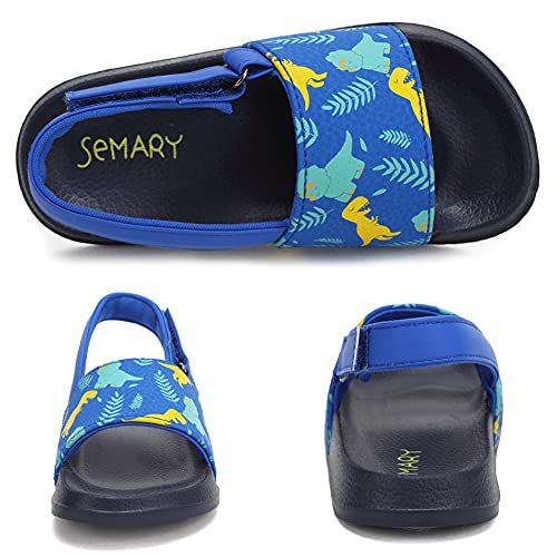 FANTURE Toddler Boys & Girls Slides Sandals Beach/Pool Slippers Non-Slip Kids Water Shoes2