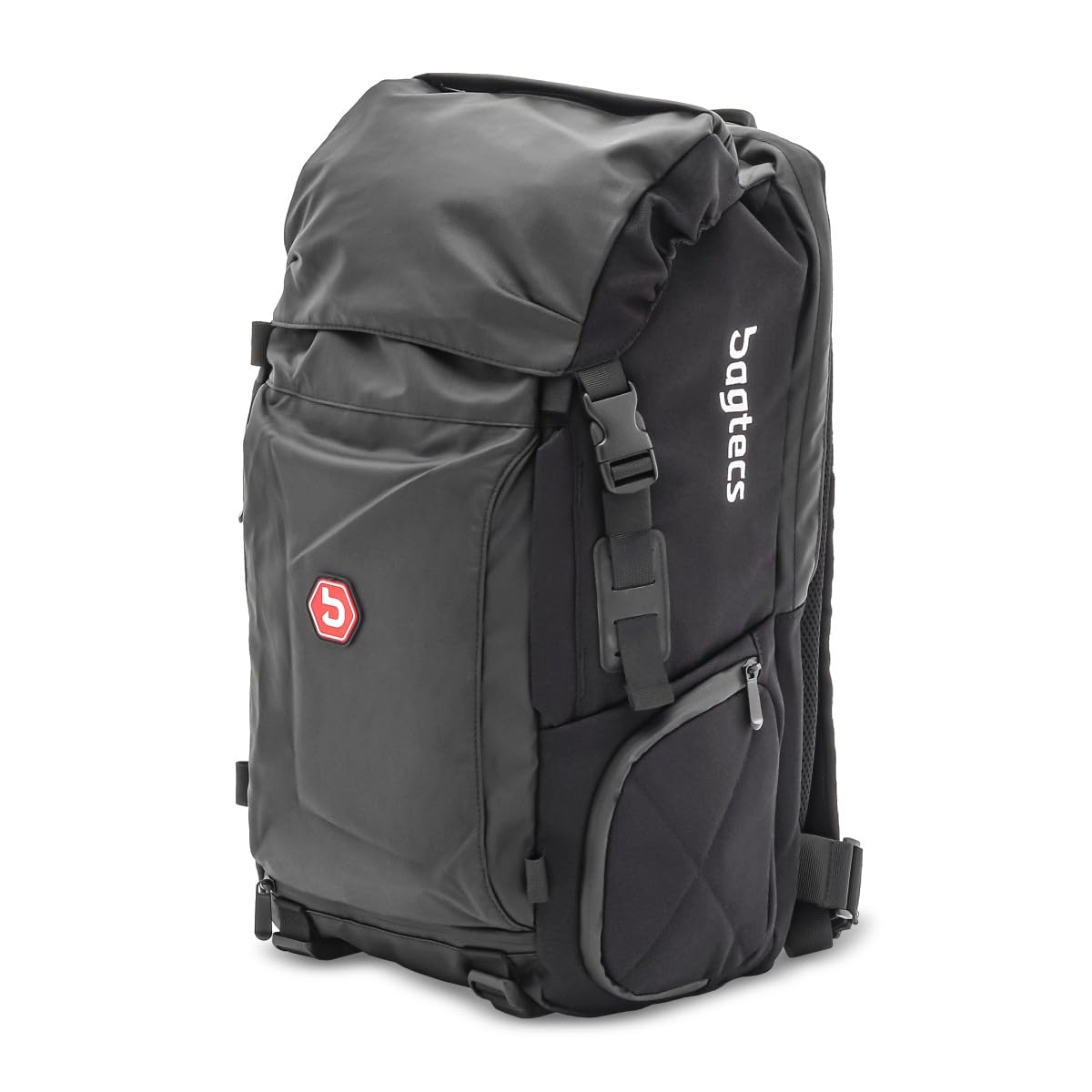 Sac à Dos Moto Sacoche de Selle HX5 imperméable avec Porte-Casque 45L