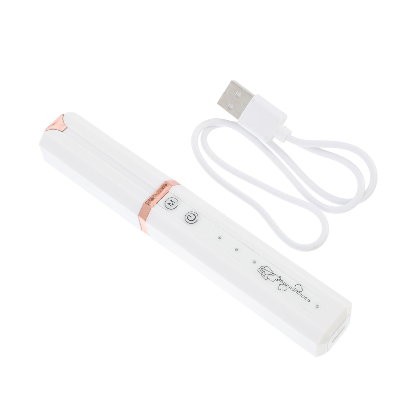 Baluue Makeup Electric Eyelash Curler Rotation Eyelash Curler Portable Beauty Tool