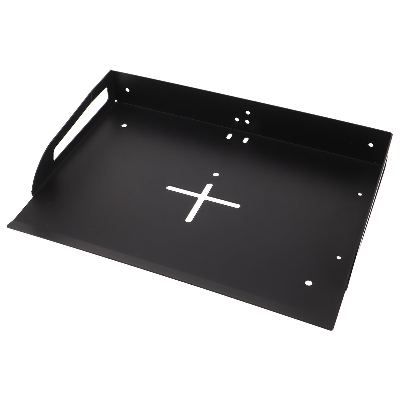 NUOBESTY Vassoio di Montaggio per Proiettore e Staffa da Parete per Router e Modem Mensola Portacavi Robusta Compatibile Telecamere Supporto Regolabile per Casa Ufficio e Aula