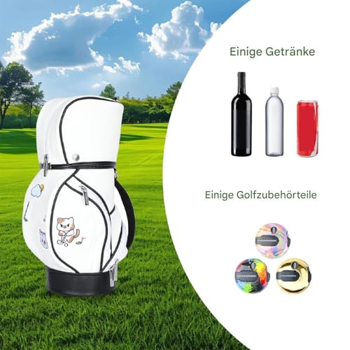 Bolsa de golf de viaje con organizador compacto de varios bolsillos para exterior 4