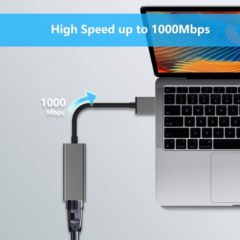 Image of SANCY USB 3.0 to Ethernet Adapter - Gigabit LAN Network Adapter