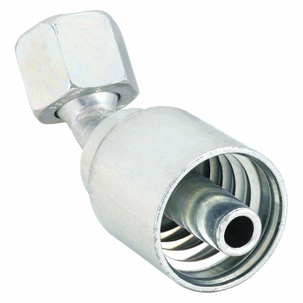 HF 1J743-12-12 - Parker 1J743-12-12 Fitting 3/4'' Hose X 3/4'' Female Seal-Lok - Swivel - 45° Elbow (Forseal/O-Ring Face)