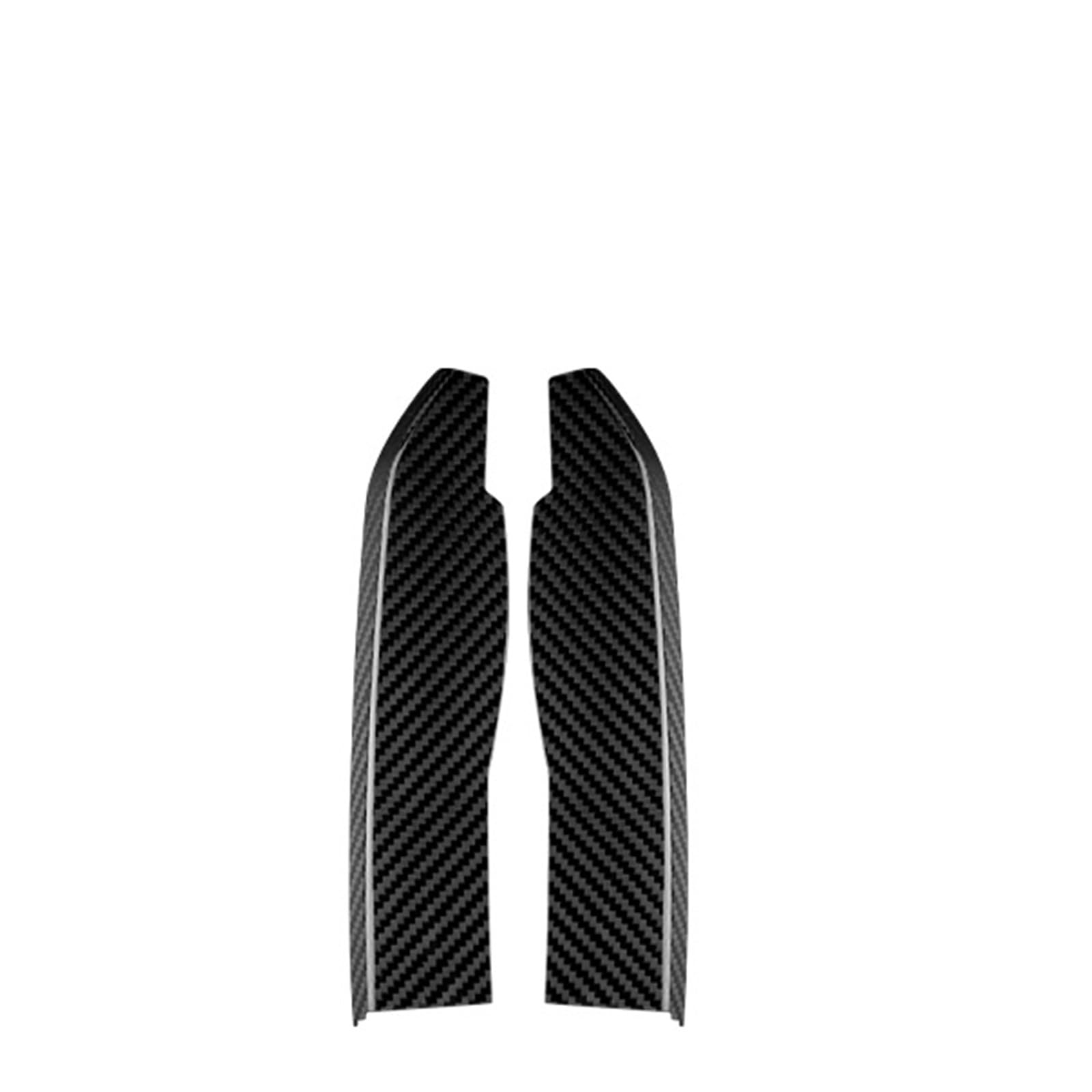 Car Trim Interior for Subaru for BRZ 2013-2020 Hard Carbon Fiber Accessories Interior Trim Car Central Control Decoration Cover Sticker Interior Mouldings(Black Center Control)