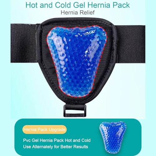 Faja para Hernia Inguinal con Almohadillas de Gel Ajustables miniatura 3