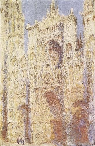 Affiche Cathédrale de Rouen Monet pour décoration de chambre et salon élégant 60x90cm