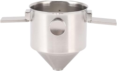 Filtro de café portátil para verter sobre café, plegable, reutilizable, de acero inoxidable, filtro de café de goteo lento para viajes, camping, disponible en Yaxa Colombia