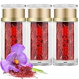 煕渓 藏红花 サフラン 3g 藏紅花 漢方 特級クラ红花 無農薬栽培 プレミアムサフランフラワー スパイス ハーブ 無着色 無添加 花茶 養生茶 薬膳の食材 カフェインフリー