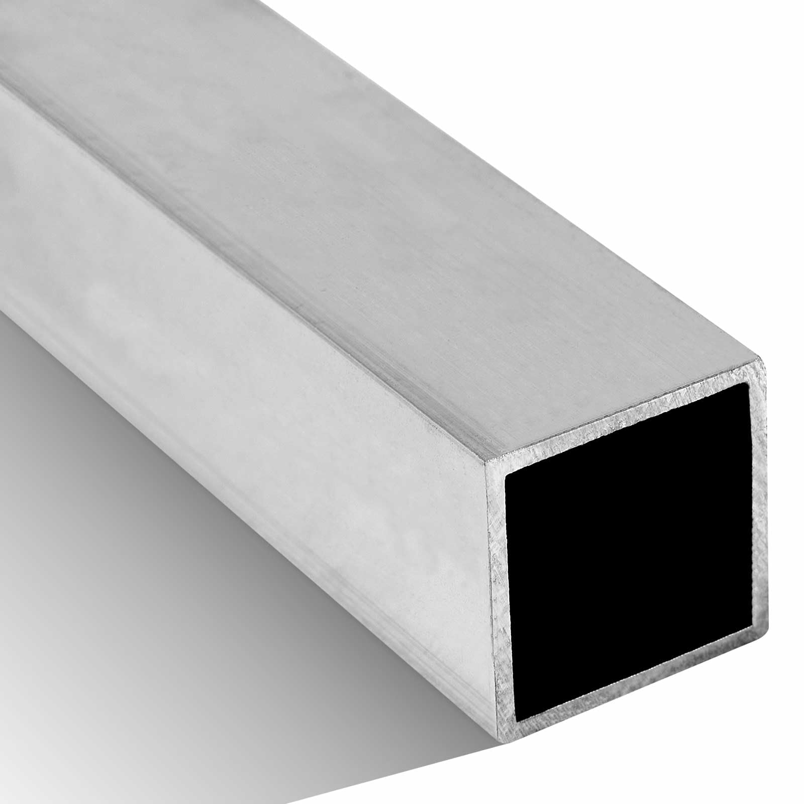 Zonon 6063 Aluminum Square Tubing 1.25 inch 1/8 Wall 72 inch
