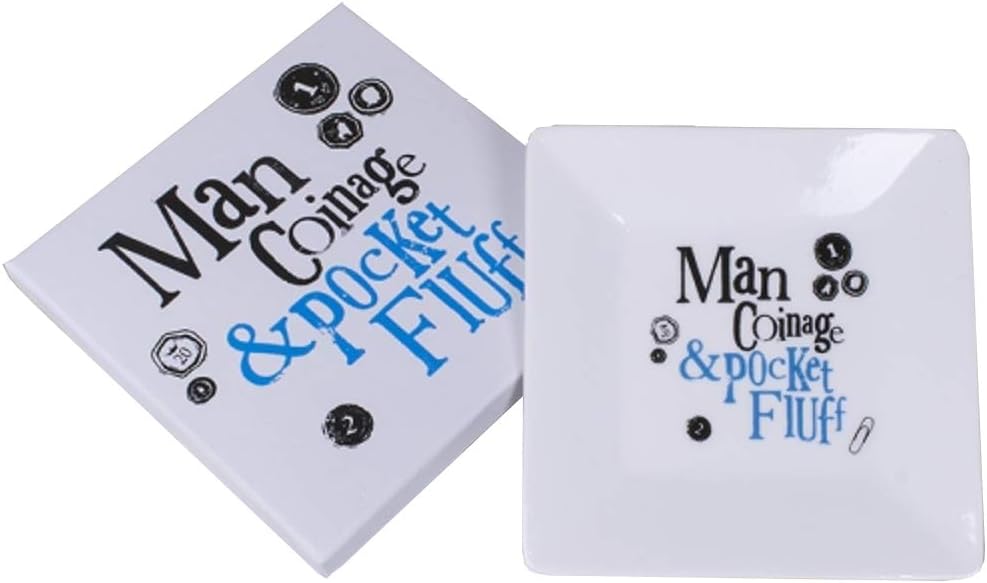 The Bright Side - Man Coinage And Pocket Fluff Coin Tray by Bright Side