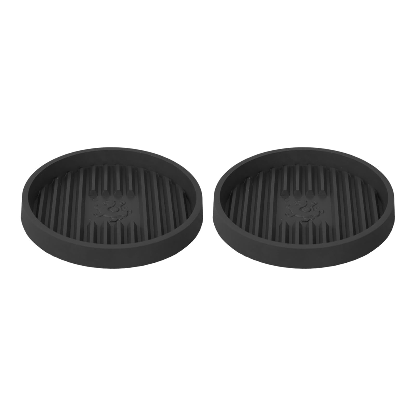 WEILWH Toilet Plunger Holder with Quick Drying Ventilated Base NonTipping Holder for Toilet Tool Drip Collecting Tray 2PCS Bath Organizers