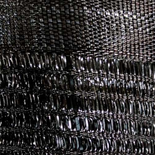 Rollo de malla de ocultacion jardín negro de 2x10m para parcelas 4