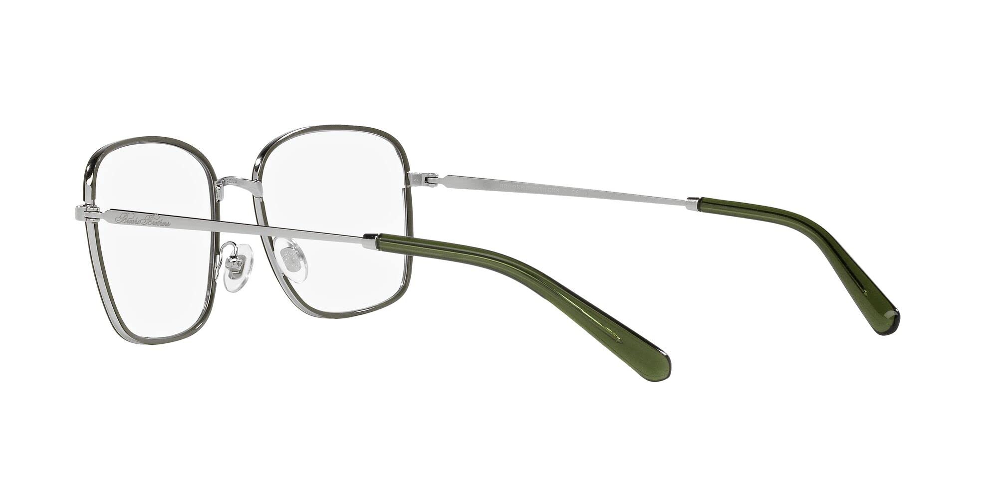 Brooks Brothers Męskie kwadratowe oprawki na okulary na receptę Bb1105j