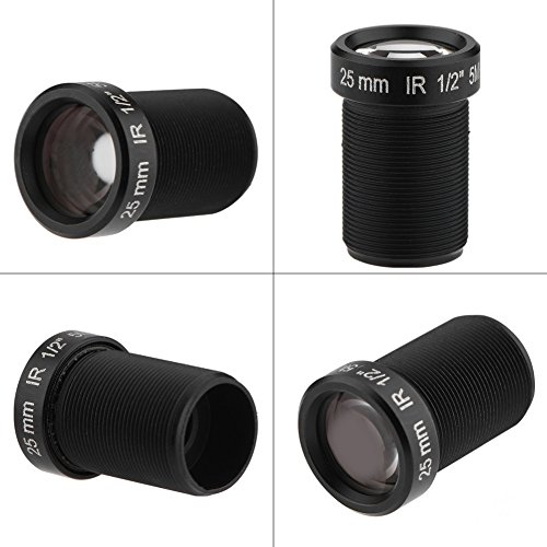 image for Zerone 25mm CCTV Camera Lens Super Clear 5 Million Pixels 1/2'' Securi