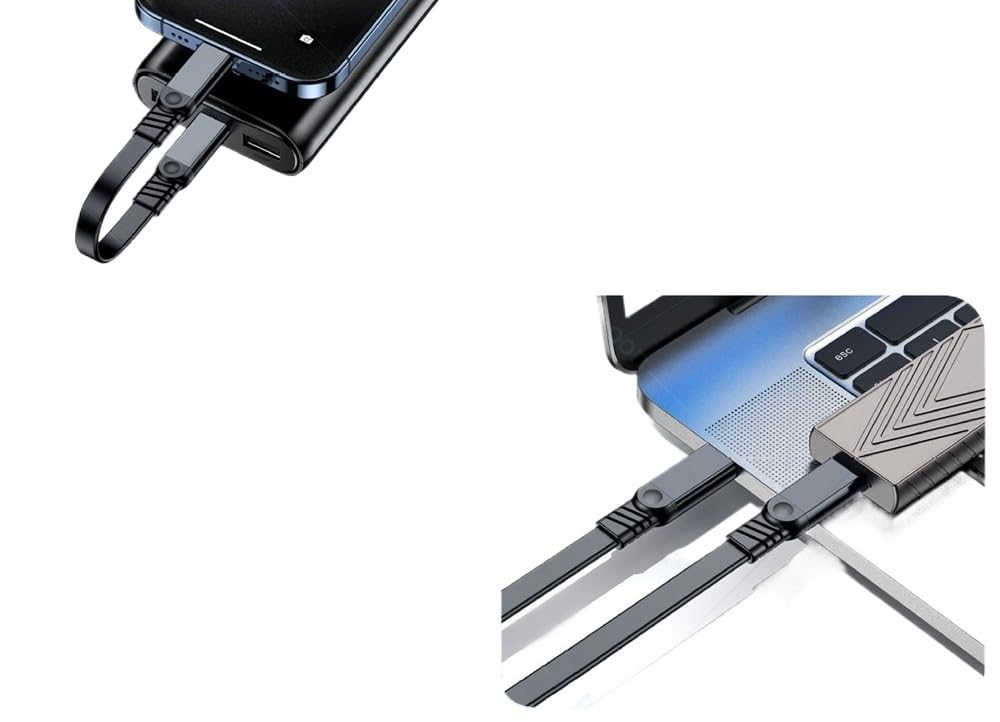Cavo piatto 3A 60W ricarica rapida*/ing Tipo C a C 10Gbps USB A a C Cavo dati USB3.2 3 2 Cavo (2m, USB A a C)