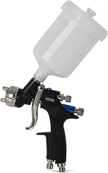 Dedoes - 1.3 mm HVLP Spray Gun with 600 ml Plastic Cup - Easy Painting Tools - Professional Grade Paint Sprayer for Indoor or Outdoor Applications - Consistent Finish - Innovative Paint Supplies