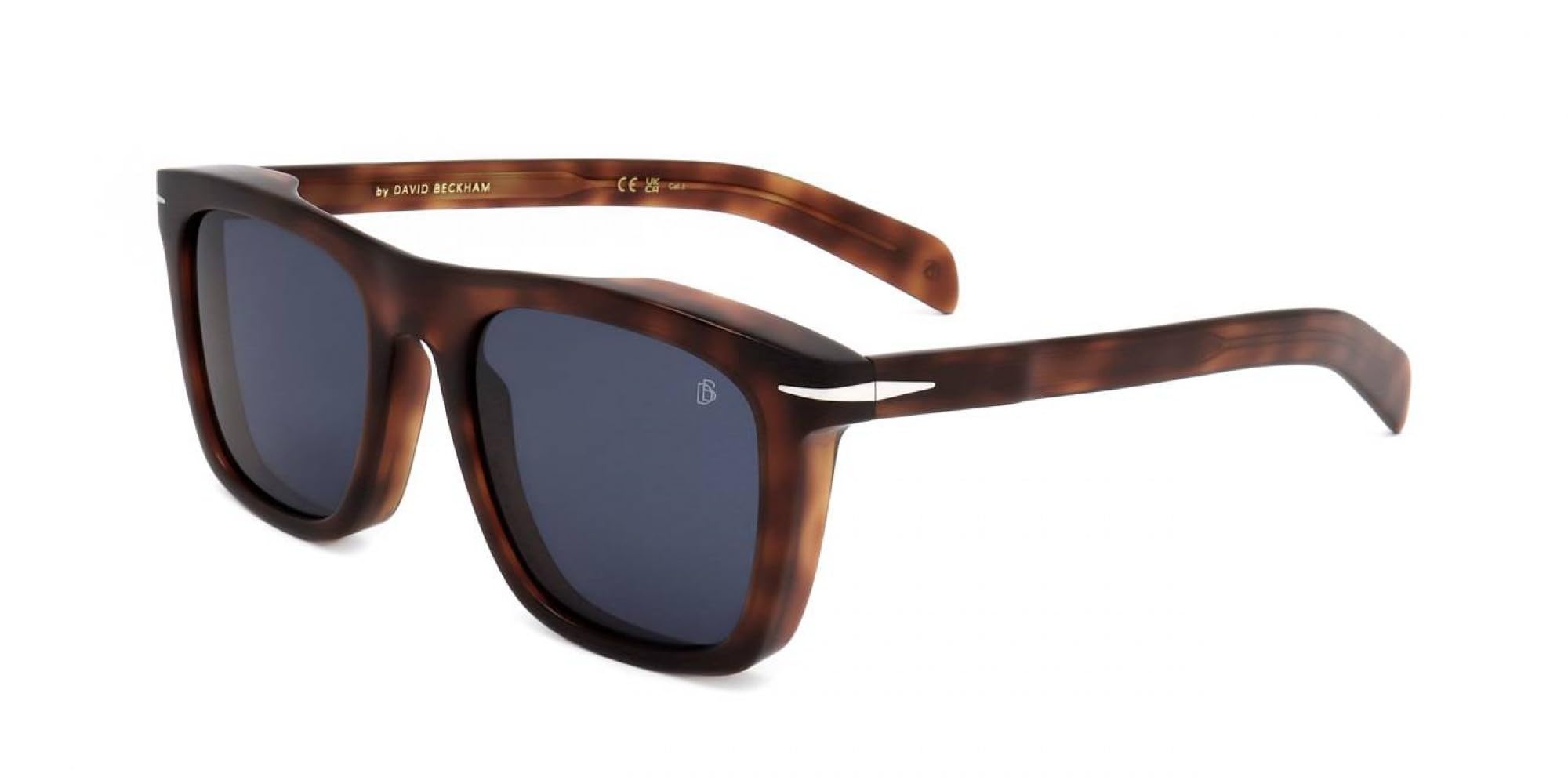 David Beckham Unisex Havana And Brown Db 7000/S Men's Sunglasses