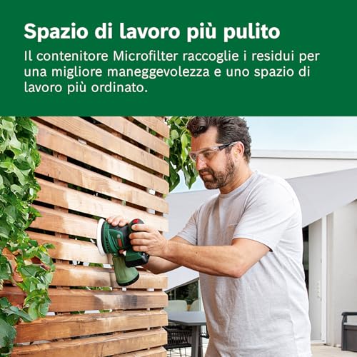 Levigatrice Rotoorbitale A Batteria Bosch Easyorbit 18V-10 - 5