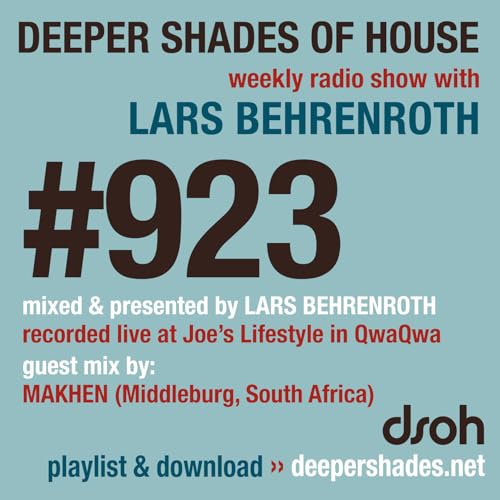 #923 Deeper Shades of House Podcast Por  arte de portada