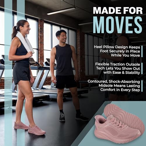 Image of Skechers Women's Hands Free Slip-ins: Bobs Sport Squad Chaos - Current Muse