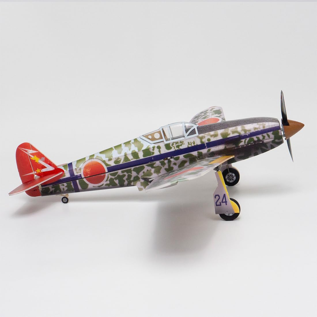 RC KI-61 5CH-Bausatz Für Ein Kampfflugzeug Aus Dem Zweiten Weltkrieg RTF