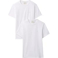 Calvin Klein Uomo T-Shirt Maniche Corte Confezione da 2 Stretch Cotton Slim con Scollo Rotondo