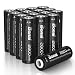 BONAI AA Rechargeable Batteries 2800mAh 1.2V Ni-MH Low Self Discharge 16 Pack - UL Certificate for Solar Lights, Garden Lights