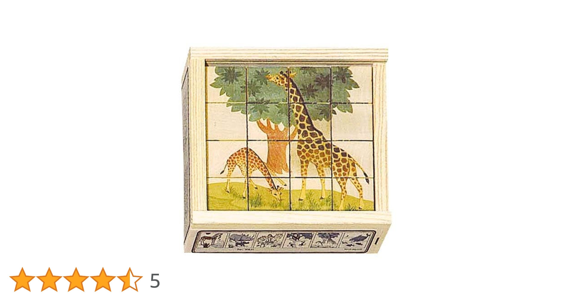 Amazon.co.jp: アトリエフィッシャー 六面体パズル・16pcs・動物